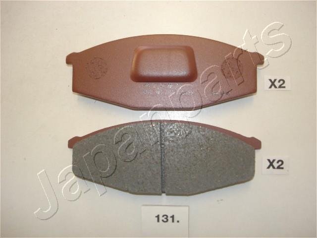Sada brzdových platničiek kotúčovej brzdy JAPANPARTS
