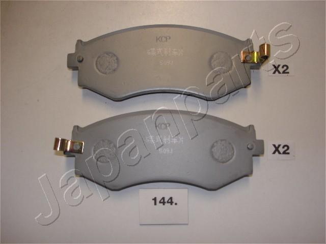 Sada brzdových platničiek kotúčovej brzdy JAPANPARTS