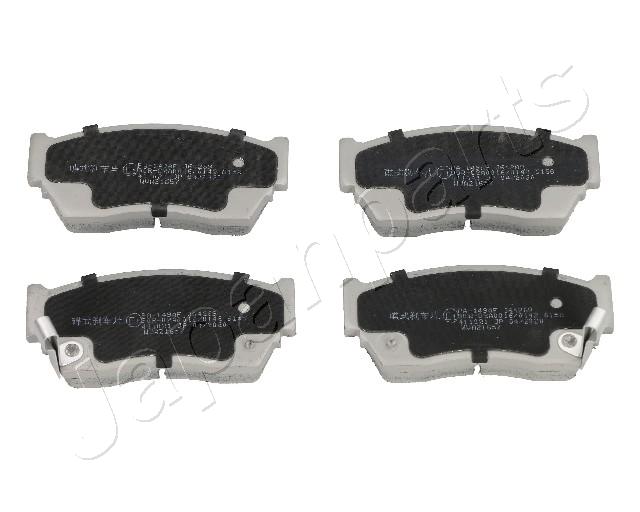 Sada brzdových platničiek kotúčovej brzdy JAPANPARTS