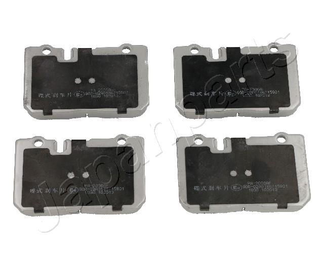 Sada brzdových platničiek kotúčovej brzdy JAPANPARTS