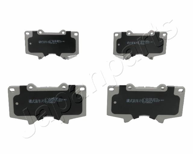 Sada brzdových platničiek kotúčovej brzdy JAPANPARTS