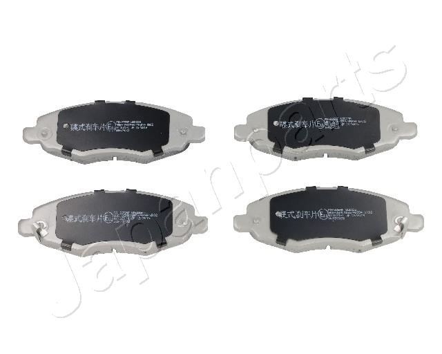 Sada brzdových platničiek kotúčovej brzdy JAPANPARTS