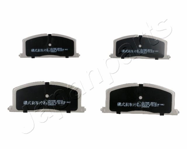Sada brzdových platničiek kotúčovej brzdy JAPANPARTS