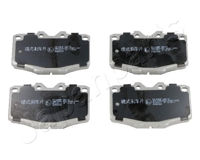 Sada brzdových platničiek kotúčovej brzdy JAPANPARTS