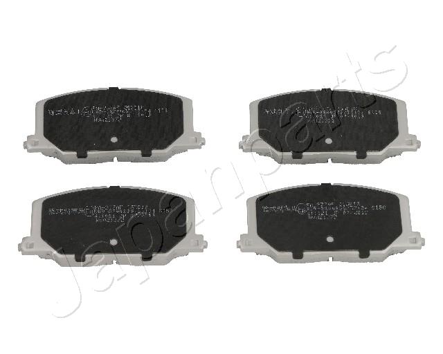 Sada brzdových platničiek kotúčovej brzdy JAPANPARTS