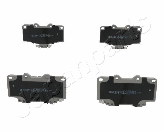 Sada brzdových platničiek kotúčovej brzdy JAPANPARTS