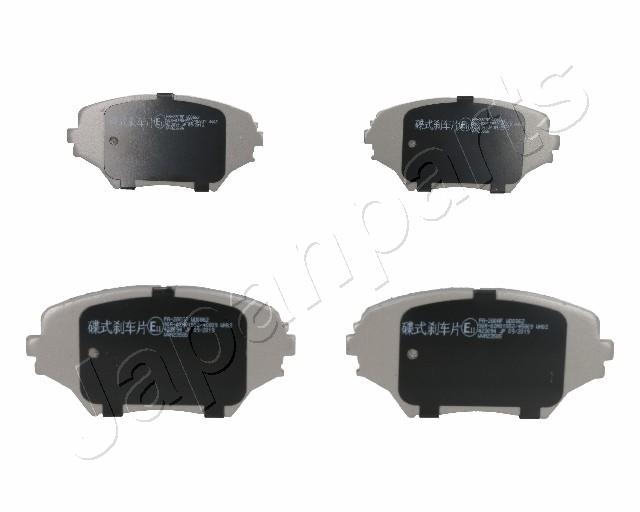 Sada brzdových platničiek kotúčovej brzdy JAPANPARTS