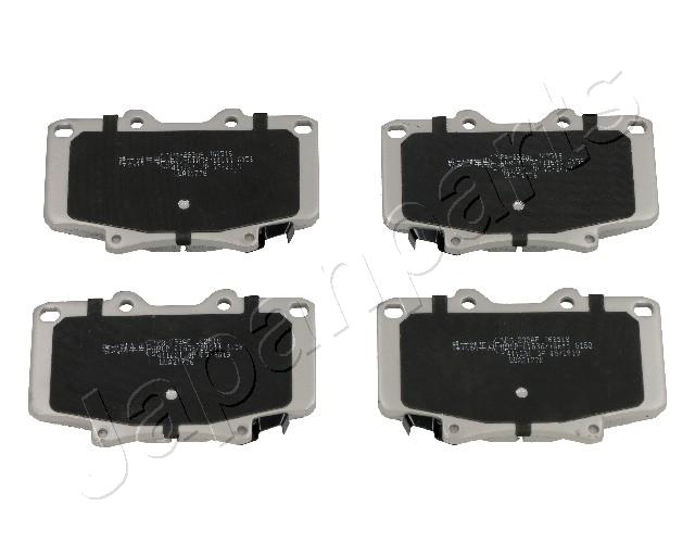 Sada brzdových platničiek kotúčovej brzdy JAPANPARTS