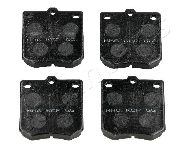 Sada brzdových platničiek kotúčovej brzdy JAPANPARTS