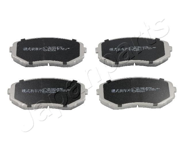 Sada brzdových platničiek kotúčovej brzdy JAPANPARTS