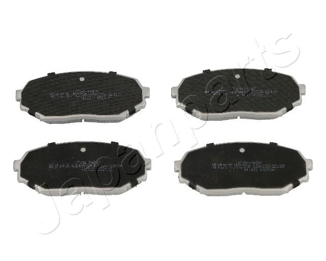 Sada brzdových platničiek kotúčovej brzdy JAPANPARTS
