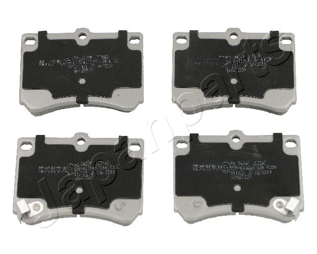 Sada brzdových platničiek kotúčovej brzdy JAPANPARTS