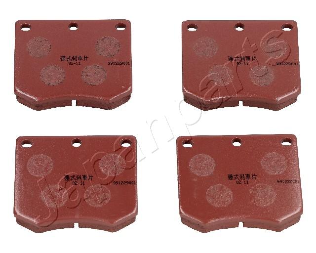 Sada brzdových platničiek kotúčovej brzdy JAPANPARTS