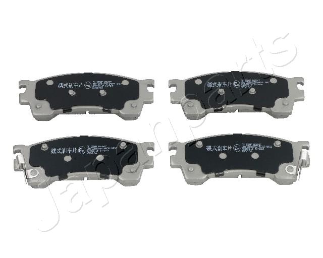 Sada brzdových platničiek kotúčovej brzdy JAPANPARTS
