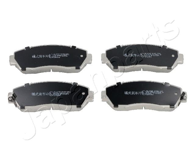 Sada brzdových platničiek kotúčovej brzdy JAPANPARTS