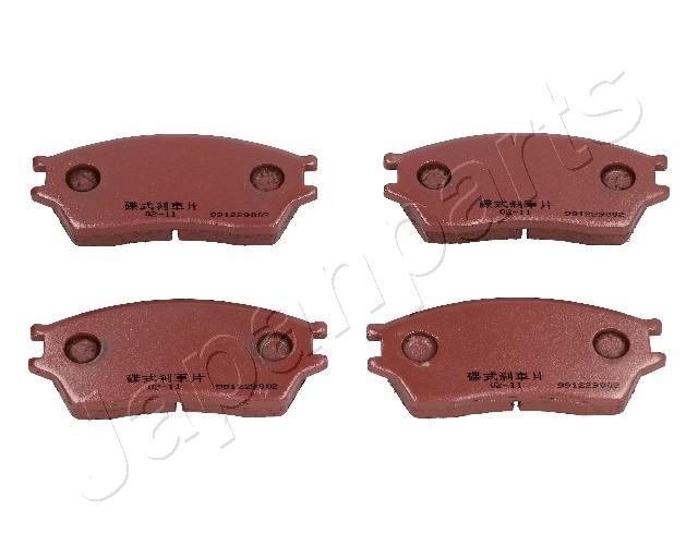 Sada brzdových platničiek kotúčovej brzdy JAPANPARTS