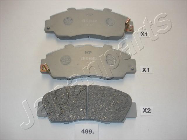 Sada brzdových platničiek kotúčovej brzdy JAPANPARTS