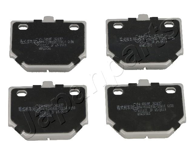 Sada brzdových platničiek kotúčovej brzdy JAPANPARTS