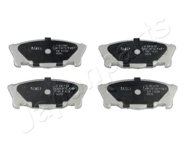 Sada brzdových platničiek kotúčovej brzdy JAPANPARTS