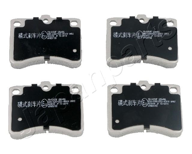Sada brzdových platničiek kotúčovej brzdy JAPANPARTS