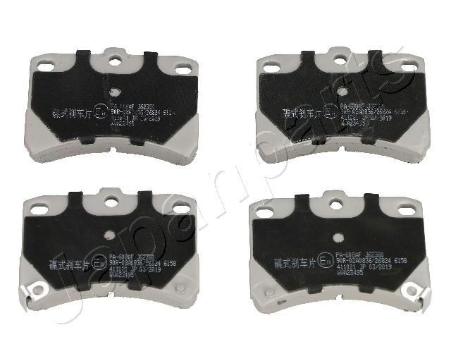 Sada brzdových platničiek kotúčovej brzdy JAPANPARTS