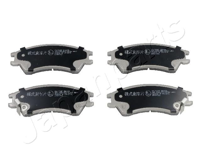Sada brzdových platničiek kotúčovej brzdy JAPANPARTS