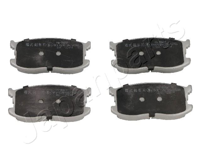 Sada brzdových platničiek kotúčovej brzdy JAPANPARTS