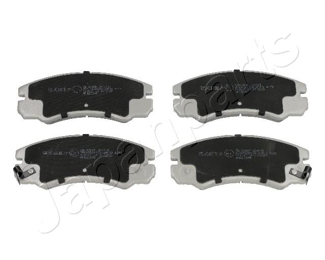 Sada brzdových platničiek kotúčovej brzdy JAPANPARTS