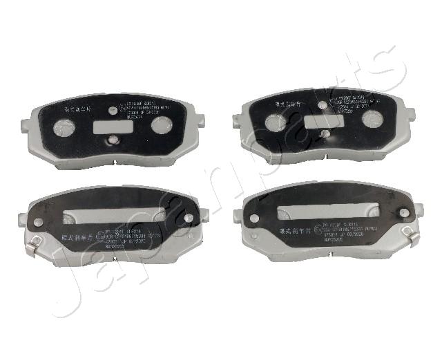 Sada brzdových platničiek kotúčovej brzdy JAPANPARTS