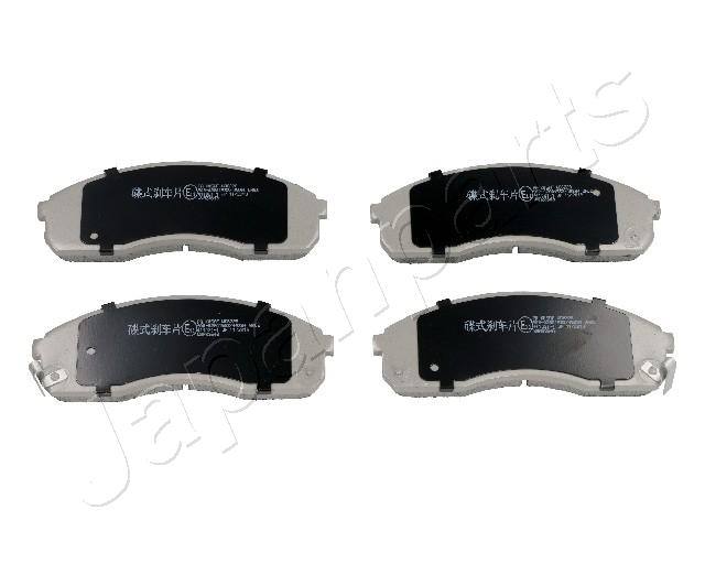 Sada brzdových platničiek kotúčovej brzdy JAPANPARTS