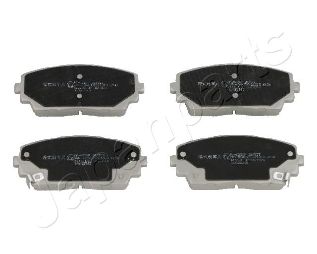 Sada brzdových platničiek kotúčovej brzdy JAPANPARTS