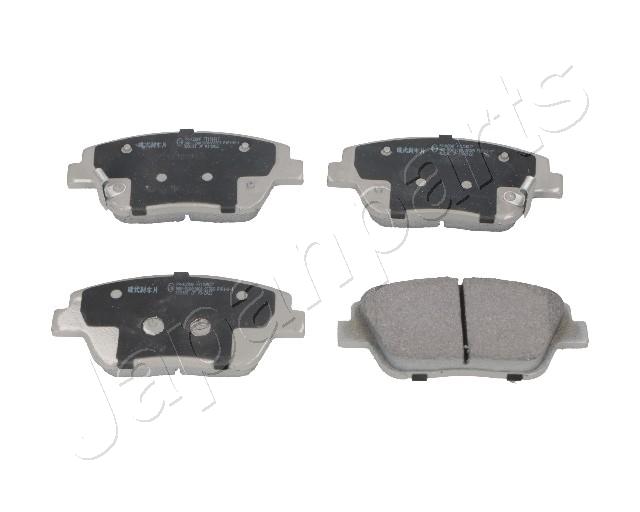 Sada brzdových platničiek kotúčovej brzdy JAPANPARTS
