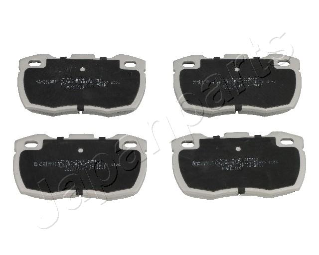Sada brzdových platničiek kotúčovej brzdy JAPANPARTS