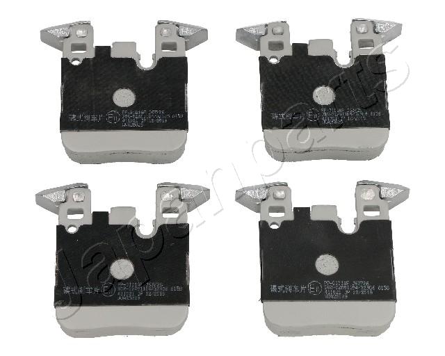 Sada brzdových platničiek kotúčovej brzdy JAPANPARTS