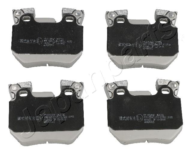 Sada brzdových platničiek kotúčovej brzdy JAPANPARTS
