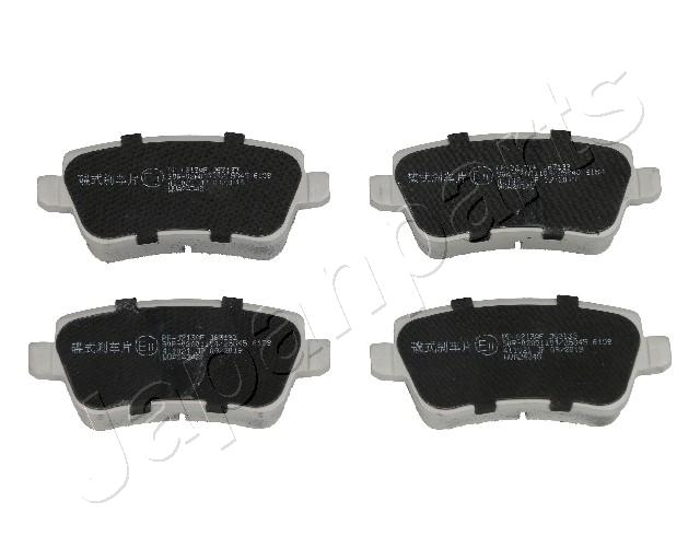 Sada brzdových platničiek kotúčovej brzdy JAPANPARTS