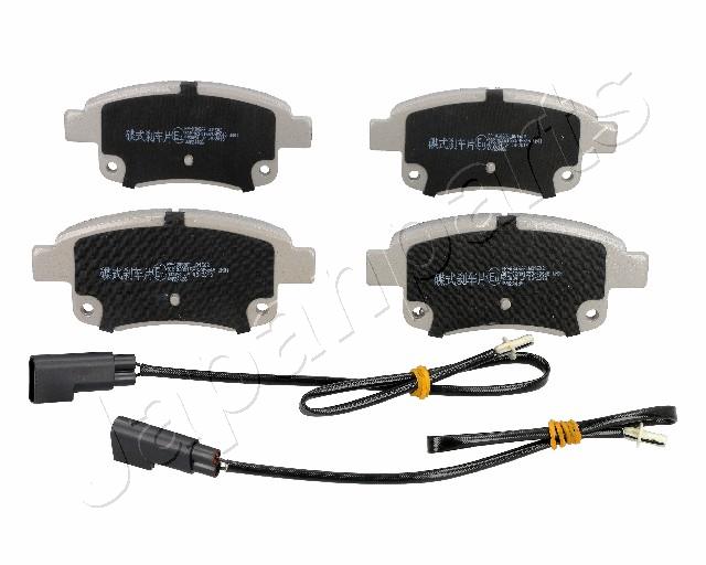 Sada brzdových platničiek kotúčovej brzdy JAPANPARTS