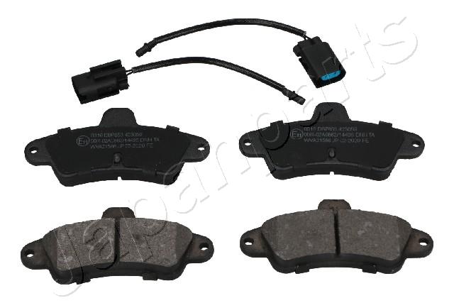 Sada brzdových platničiek kotúčovej brzdy JAPANPARTS