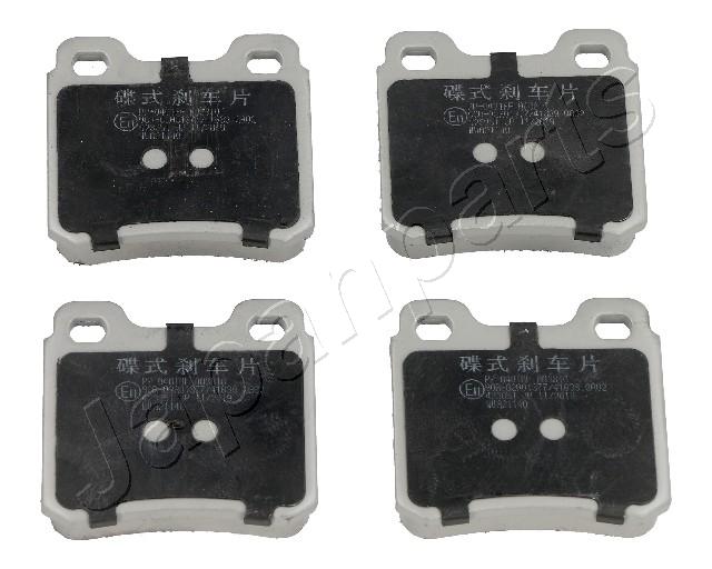 Sada brzdových platničiek kotúčovej brzdy JAPANPARTS