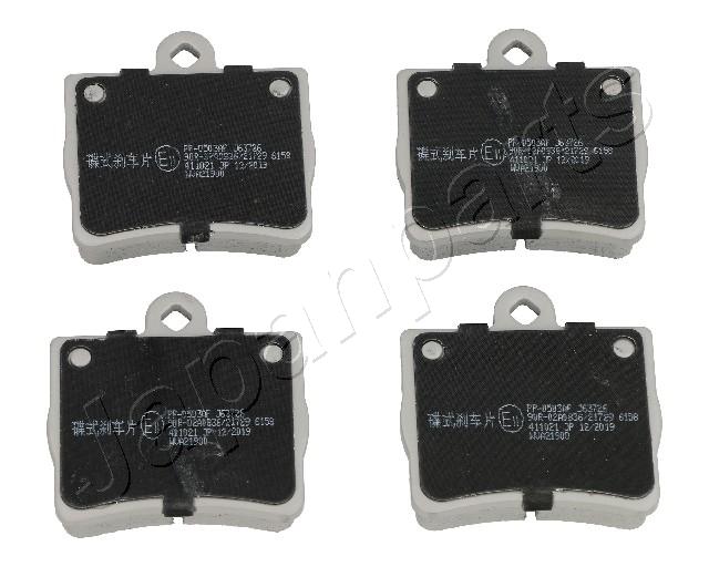 Sada brzdových platničiek kotúčovej brzdy JAPANPARTS
