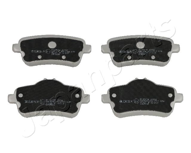 Sada brzdových platničiek kotúčovej brzdy JAPANPARTS