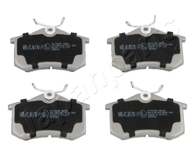 Sada brzdových platničiek kotúčovej brzdy JAPANPARTS