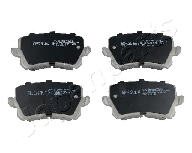 Sada brzdových platničiek kotúčovej brzdy JAPANPARTS