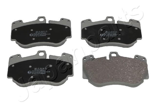 Sada brzdových platničiek kotúčovej brzdy JAPANPARTS