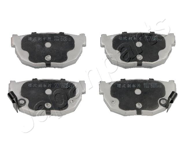 Sada brzdových platničiek kotúčovej brzdy JAPANPARTS