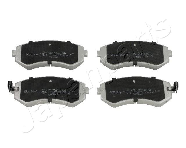 Sada brzdových platničiek kotúčovej brzdy JAPANPARTS