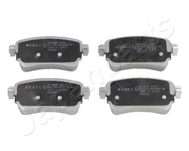 Sada brzdových platničiek kotúčovej brzdy JAPANPARTS