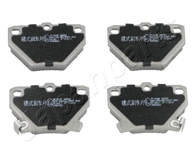Sada brzdových platničiek kotúčovej brzdy JAPANPARTS