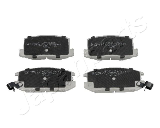 Sada brzdových platničiek kotúčovej brzdy JAPANPARTS