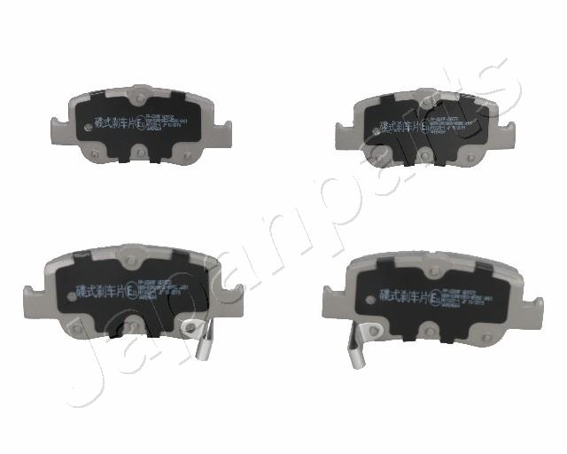 Sada brzdových platničiek kotúčovej brzdy JAPANPARTS